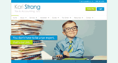 Desktop Screenshot of kstrangtax.com
